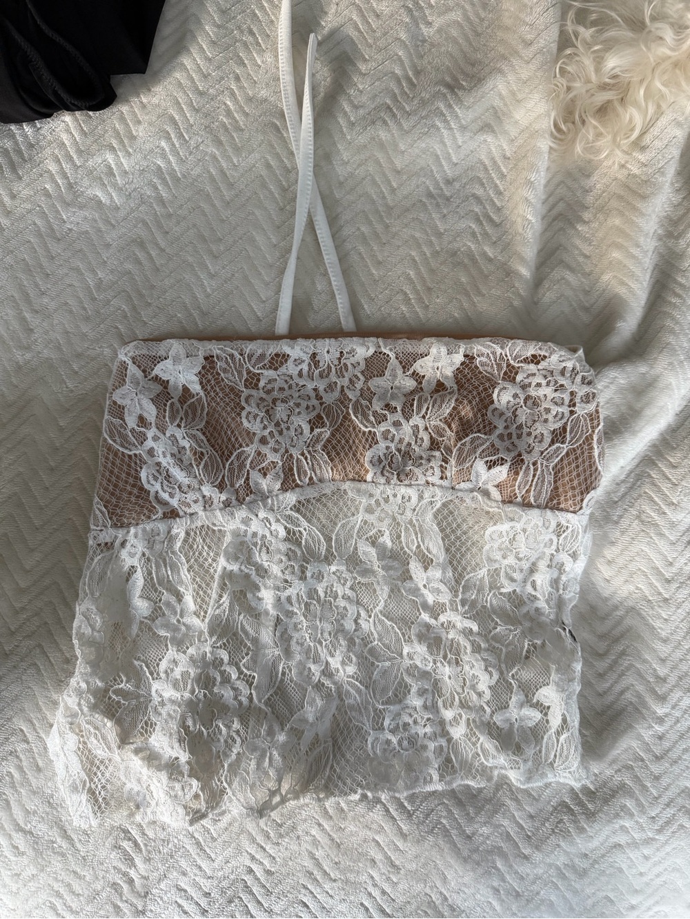Lace Overlay Bralette Tank Top